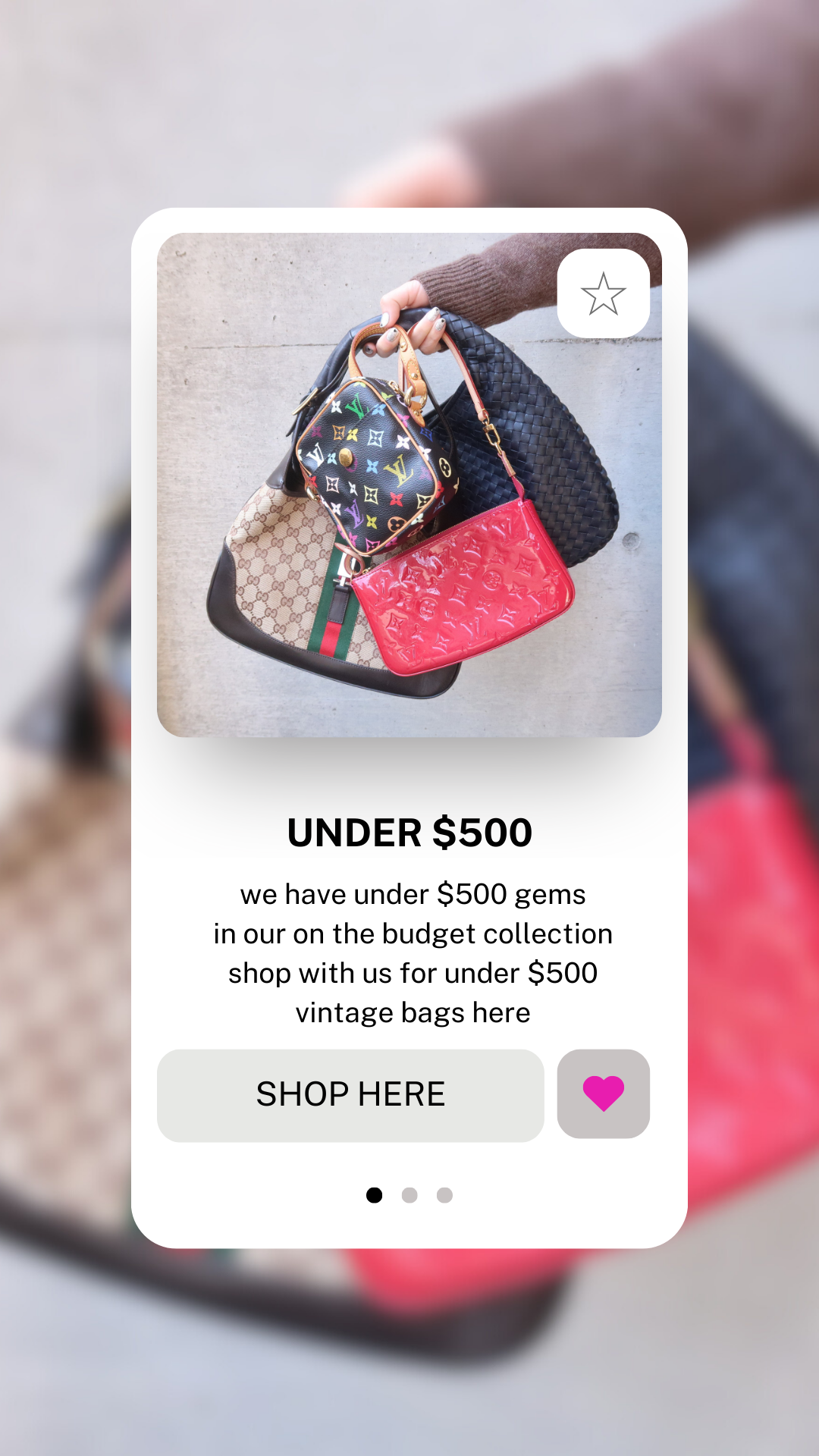 Shop Under-$500 Designer Bags