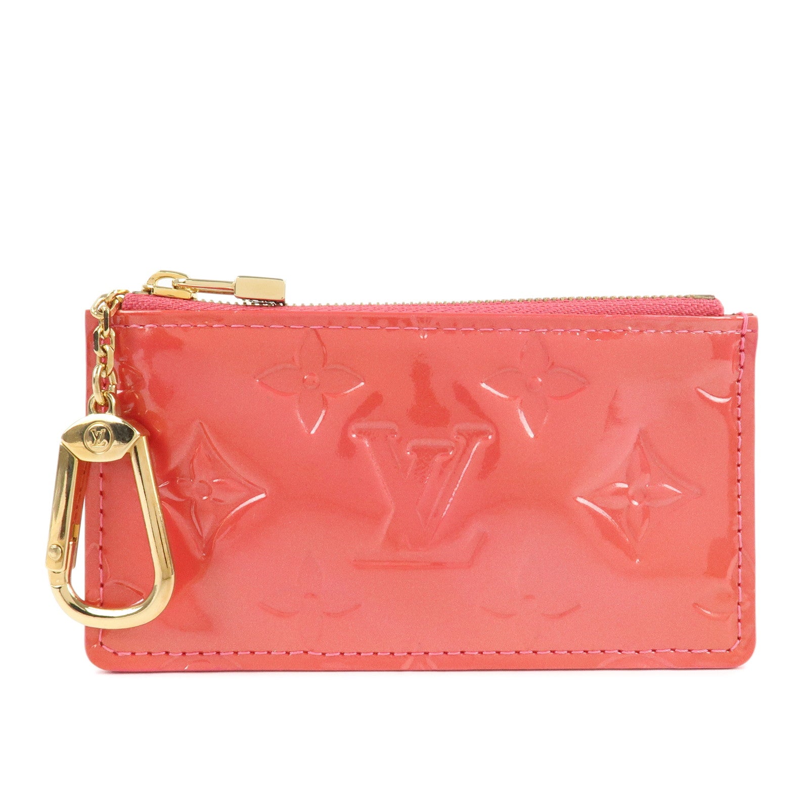 Louis-Vuitton-Monogram-Vernis-Pochette-Cles-Coin-Case-Pink-M9144F