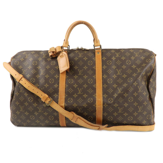 Louis-Vuitton-Monogram-Keep-All-Bandouliere-60-Bag-Brown-M41412