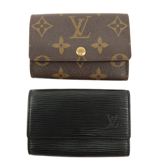 Louis-Vuitton-Set-of-2-Epi-Monogram-Multicle-6-M63812-M62630