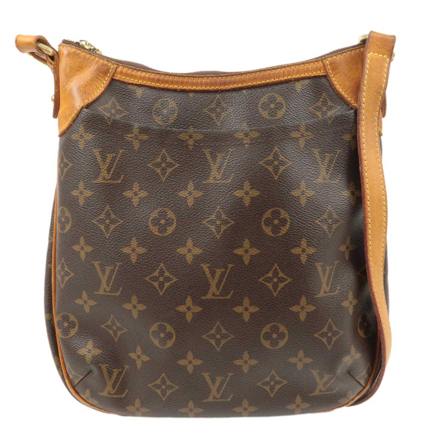 Louis Vuitton Monogram Odeon PM Shoulder Bag Brown M56390