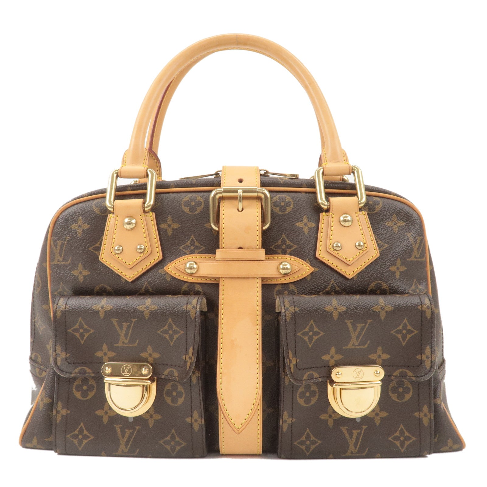 Louis-Vuitton-Monogram-Manhattan-GM-Hand-Bag-Brown-M40025 – dct