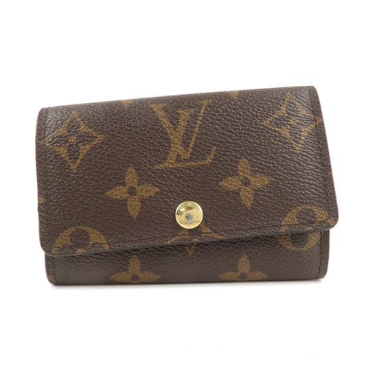 Louis-Vuitton-Monogram-Multicles-6-Key-Case-Brown-M62630