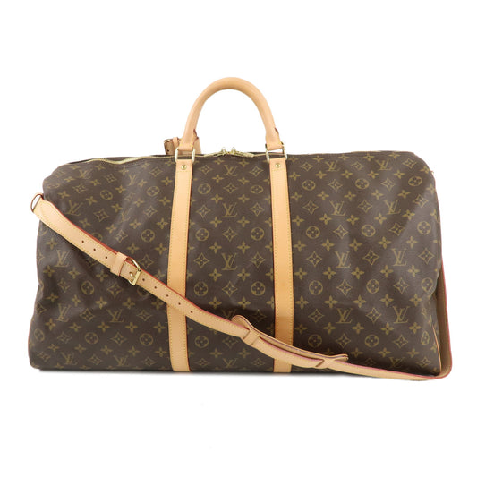 Louis-Vuitton-Monogram-Keep-All-Bandouliere-60-Bag-Brown-M41412