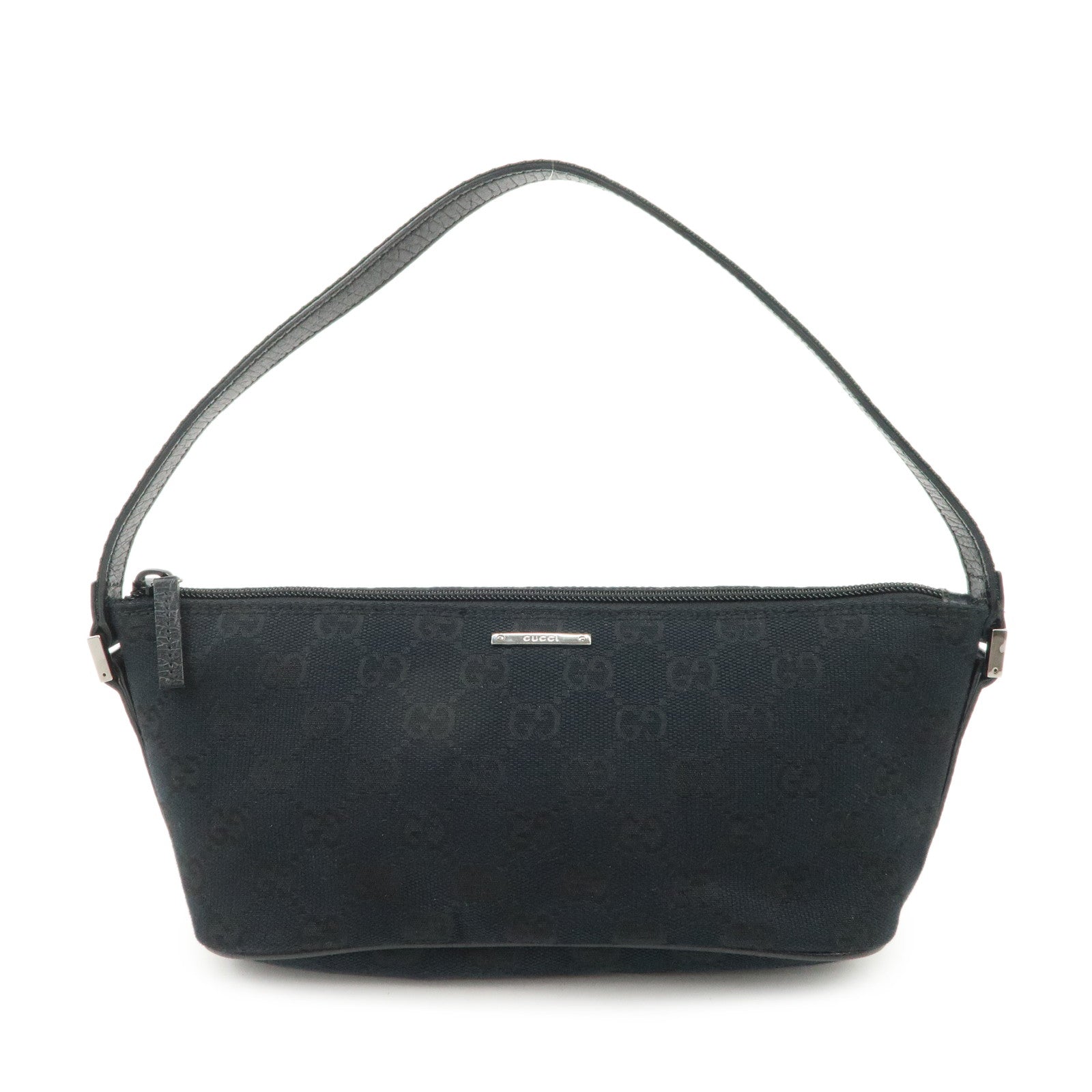 GUCCI-Sherry-GG-Canvas-Leather-Hand-Bag-Accessorie-Pouch-141809