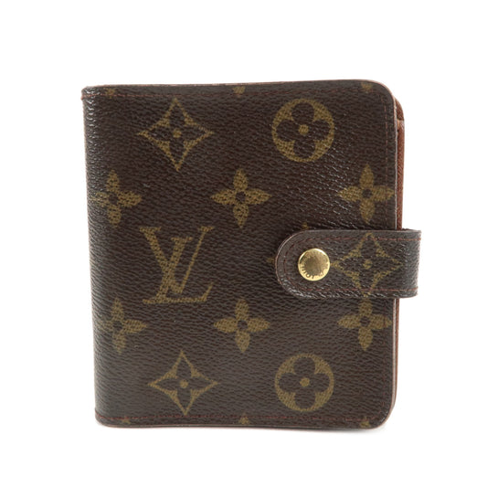Louis-Vuitton-Monogram-Compact-Zip-Small-Wallet-M61667