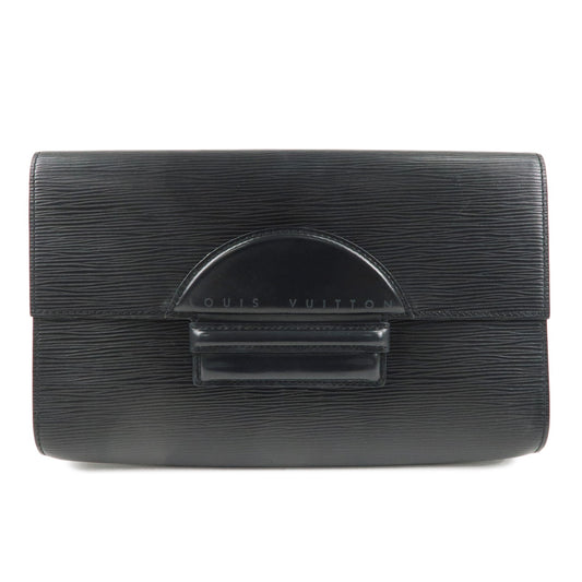 Louis-Vuitton-Epi-Leather-Chaillot-Clutch-Bag-Black-M52532
