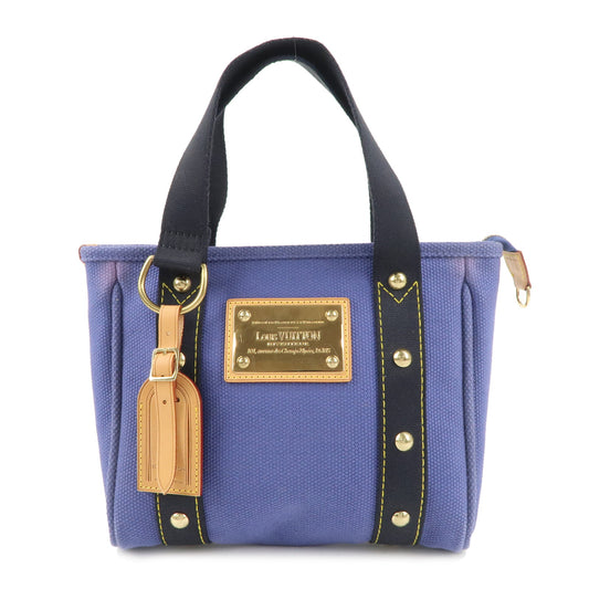 Louis-Vuitton-Antigua-Cabas-PM-Hand-Bag-Blue-M40090