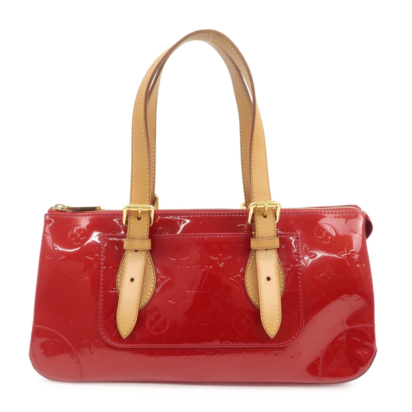 Louis-Vuitton-Vernis-Rosewood-Avenue-Hand-Bag-Pomme-D'Amour-M93507