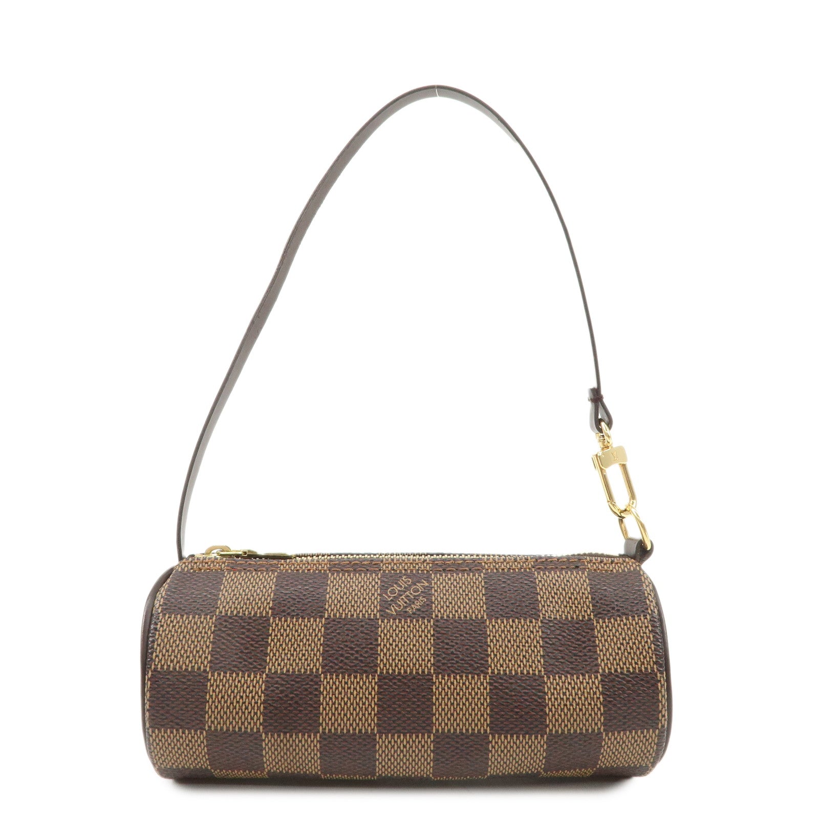 Louis-Vuitton-Damier-Mini-Pouch-for-Papillon-Bag-Brown