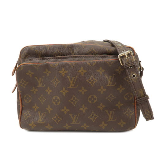 Louis-Vuitton-Monogram-Nail-Shoulder-Bag-Old-Model-Brown
