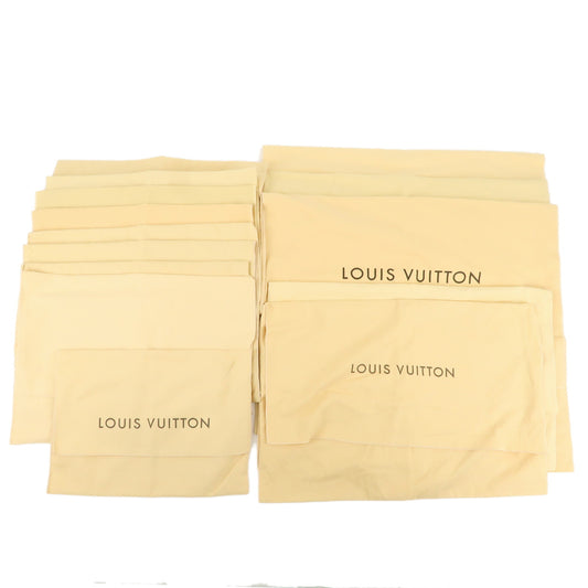 Louis-Vuitton-Set-of-14-Storage-Bag-Dust-Bag-Beige