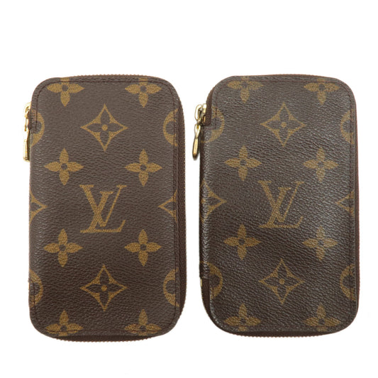 Louis-Vuitton-Monogram-Set-of-2-Pochette-6-Cles-Key-Holder-M62610