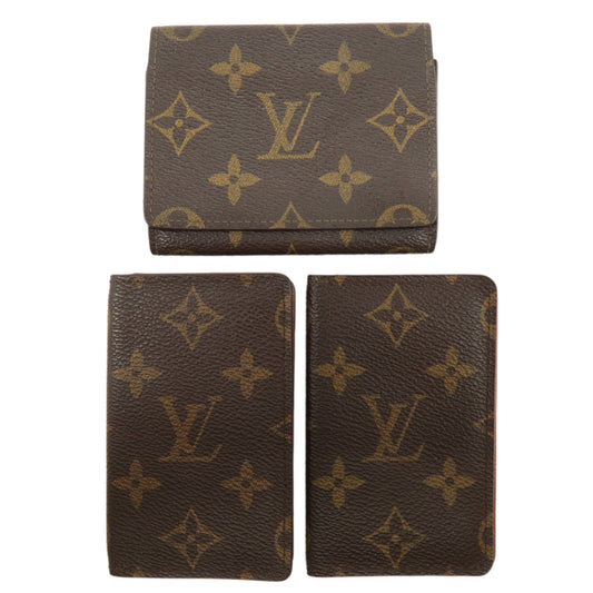 Louis-Vuitton-Set-of-3-Monogram-Card-Case-M62920-M56362-M60502