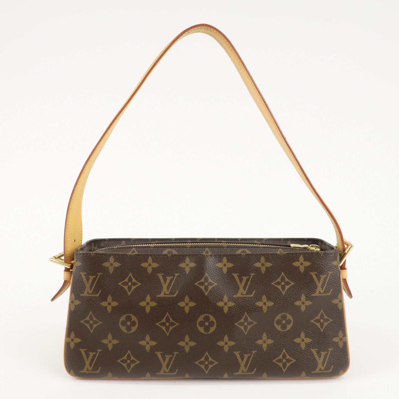 Louis Vuitton Monogram Vivacite Shoulder Bag Hand Bag M51164 Used
