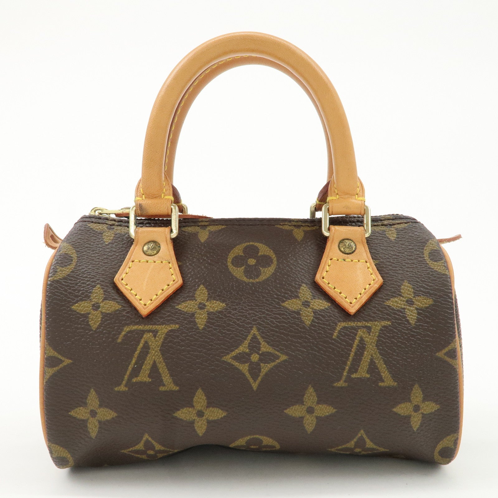 Louis Vuitton Monogram Mini Speedy & Strap M41534 J52314 Used