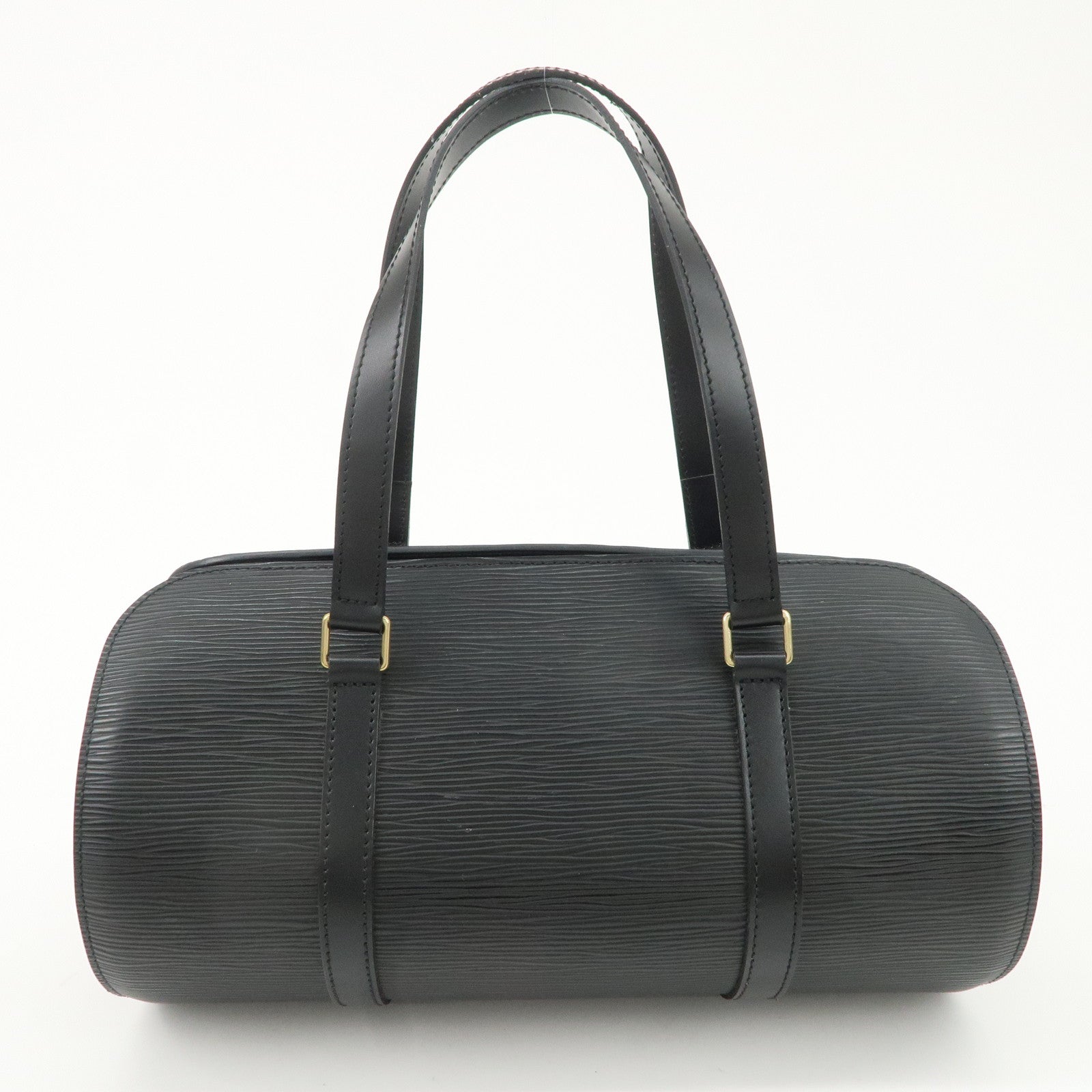 Louis Vuitton Epi Soufflot Hand Bag Noir Black M52862 Used