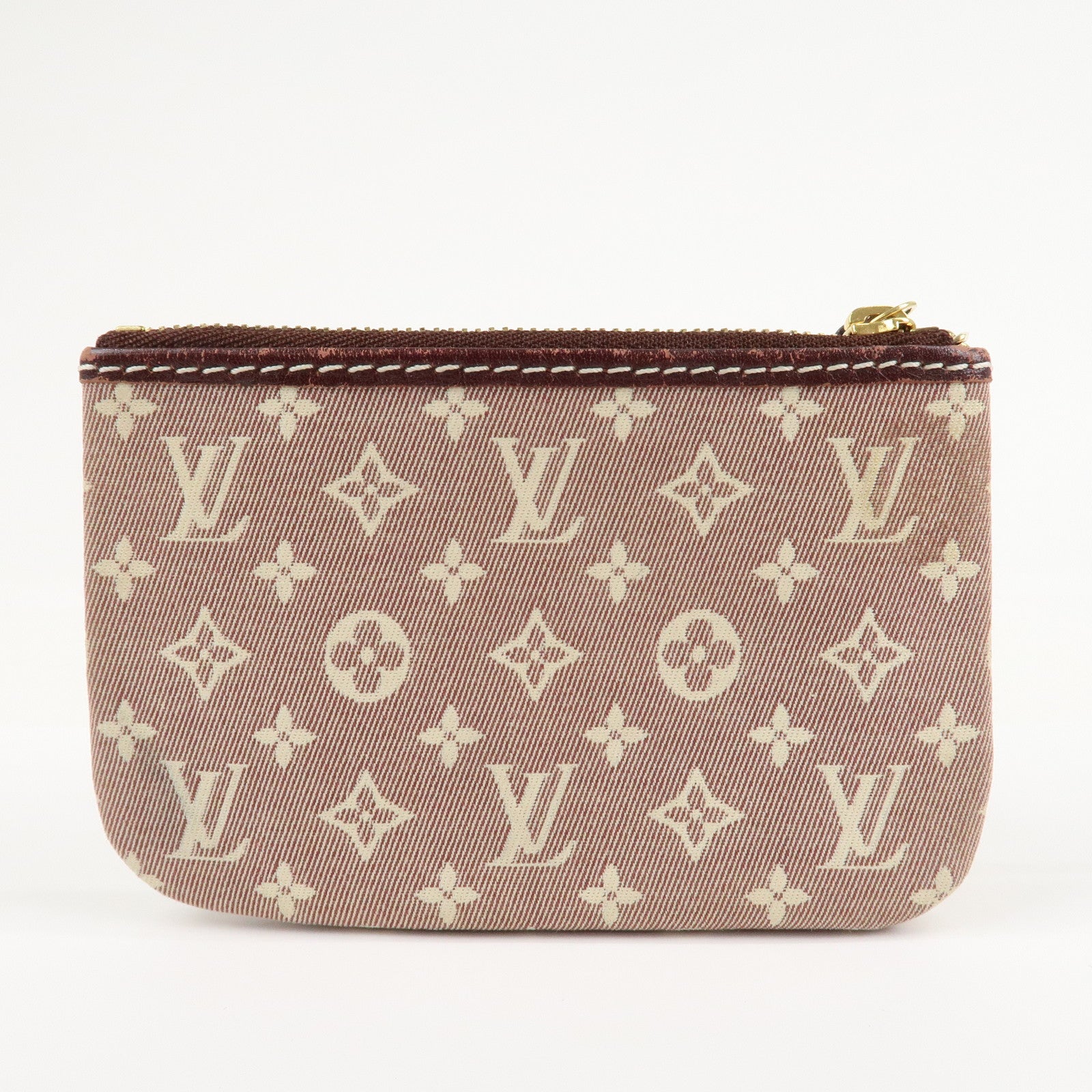 Louis Vuitton Monogram Idylle Pochette Cles Coin Case Sepia M62995 Used