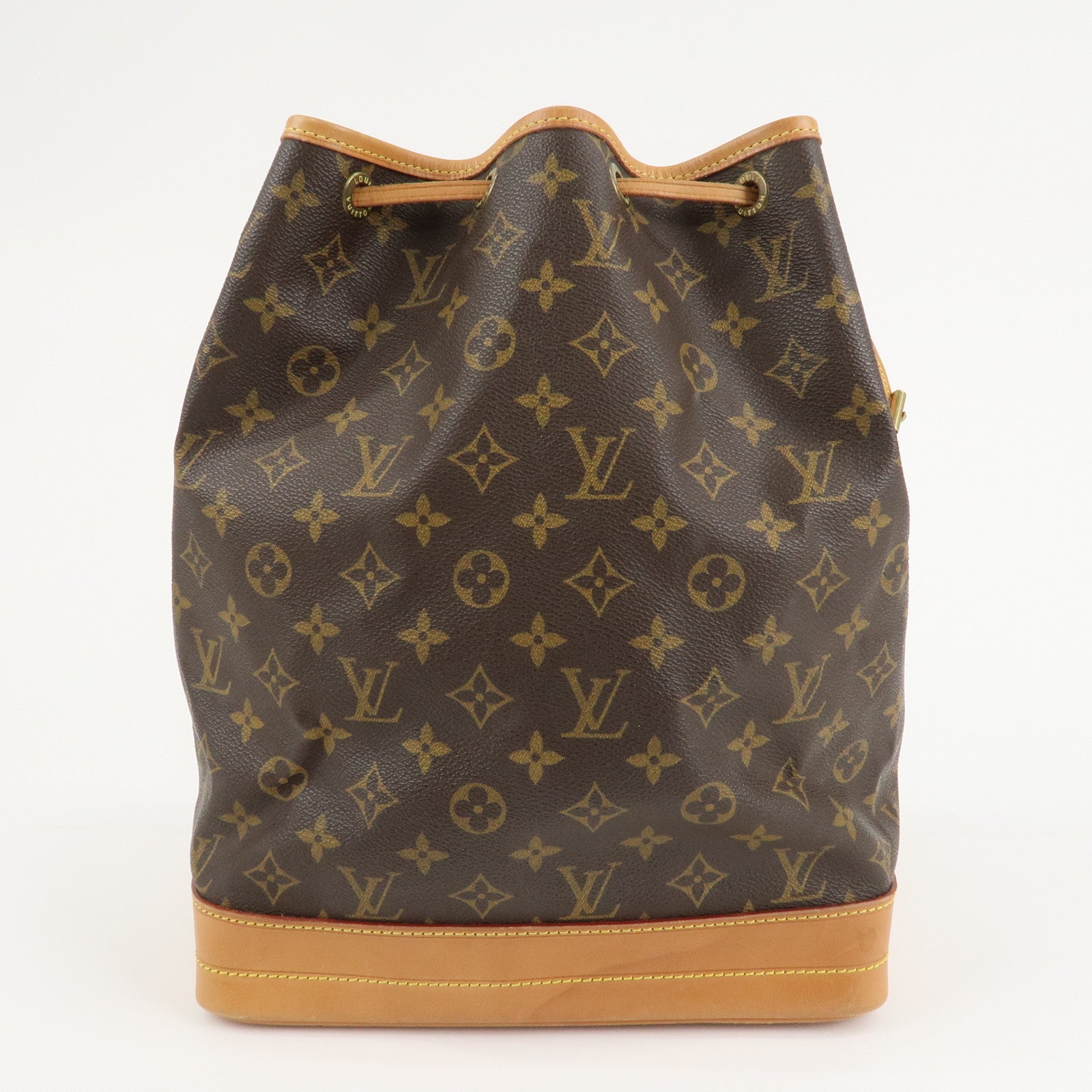 Louis Vuitton Monogram Noe Shoulder Bag Hand Bag Brown M42224 Used