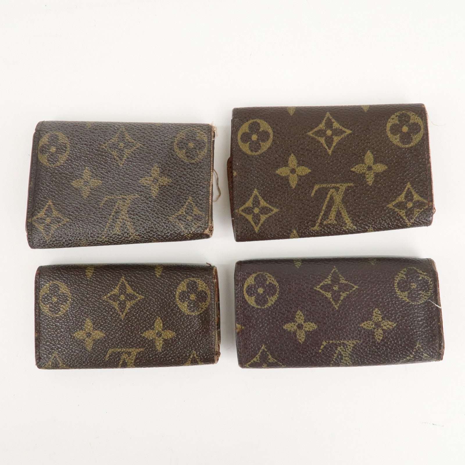 Louis Vuitton Monogram Set of 3 Multiclés 4 & 6 M62630 M62631 Used