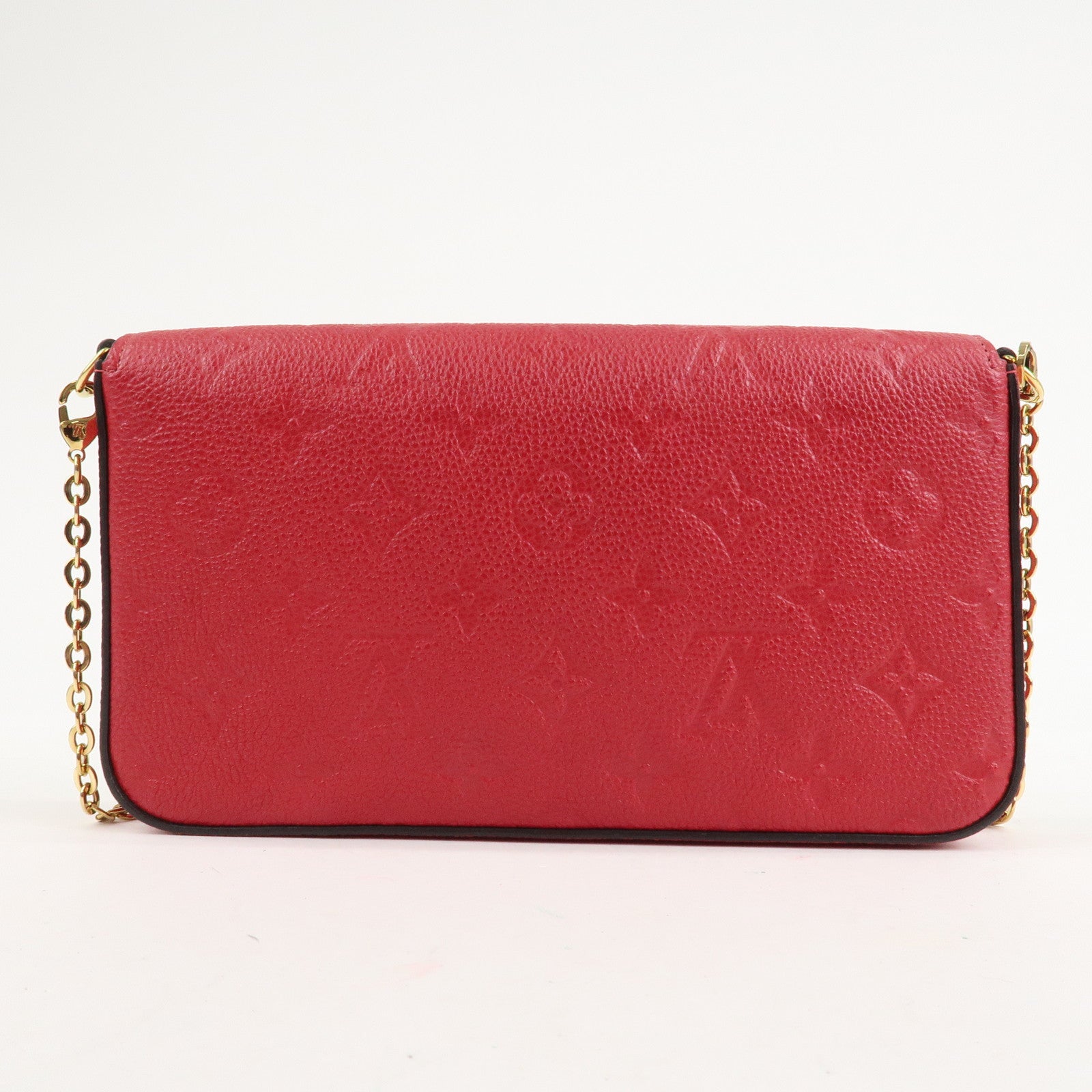 Louis Vuitton Monogram Empreinte Felicie Chain Shoulder Bag M63700 Used
