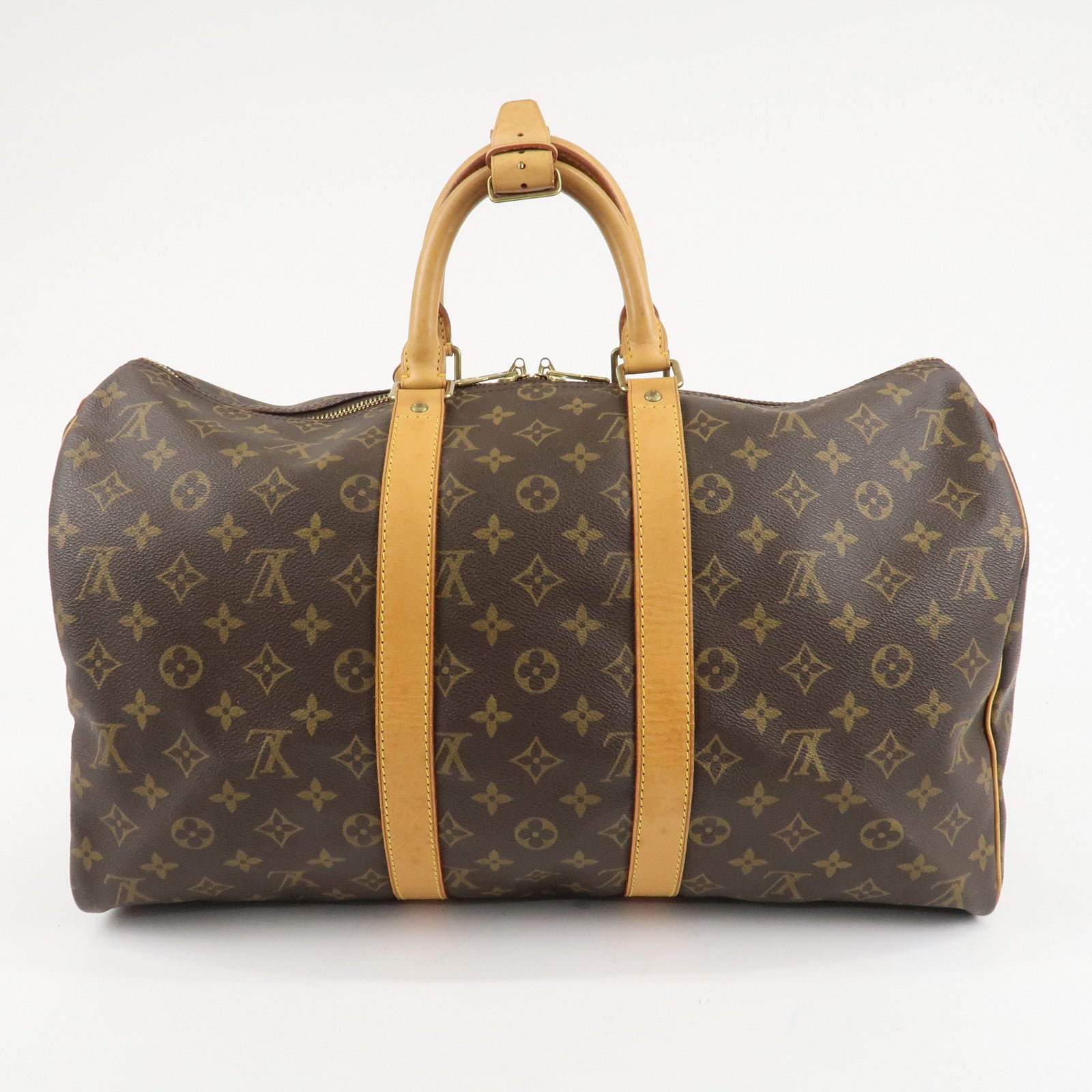 Louis Vuitton Monogram Keep All 45 Boston Bag M41428 Used