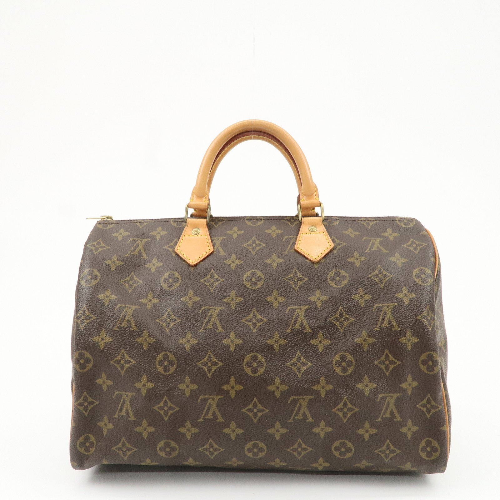 Louis Vuitton Monogram Speedy 35 Hand Bag Boston Bag M41524 Used
