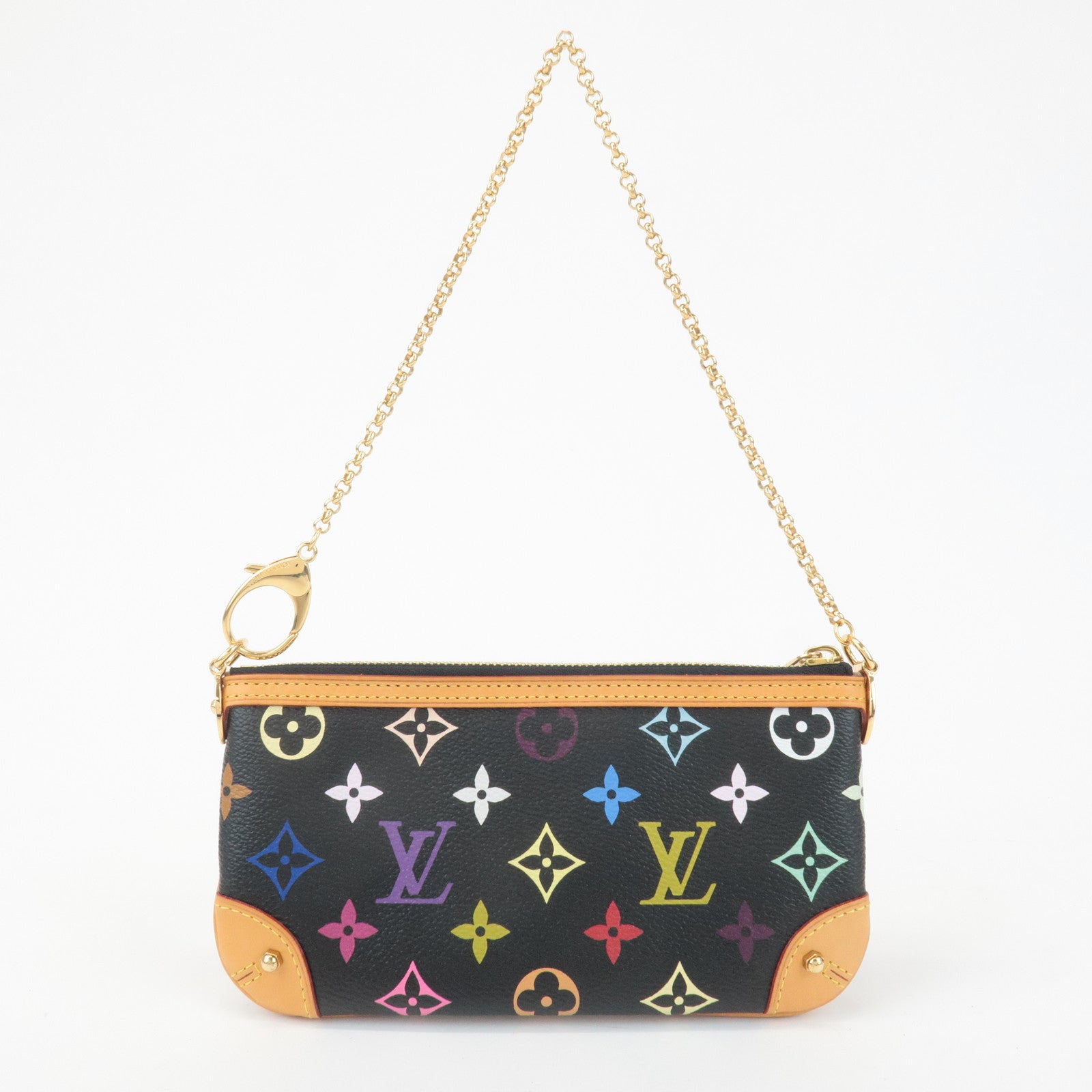 Louis Vuitton Monogram Multi Color Pochette Milla MM M60097 Used