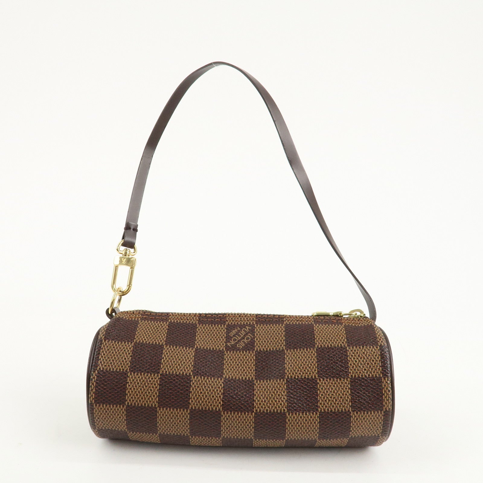Louis Vuitton Damier Pouch for Papillon Mini Bag Damier Ebene Used