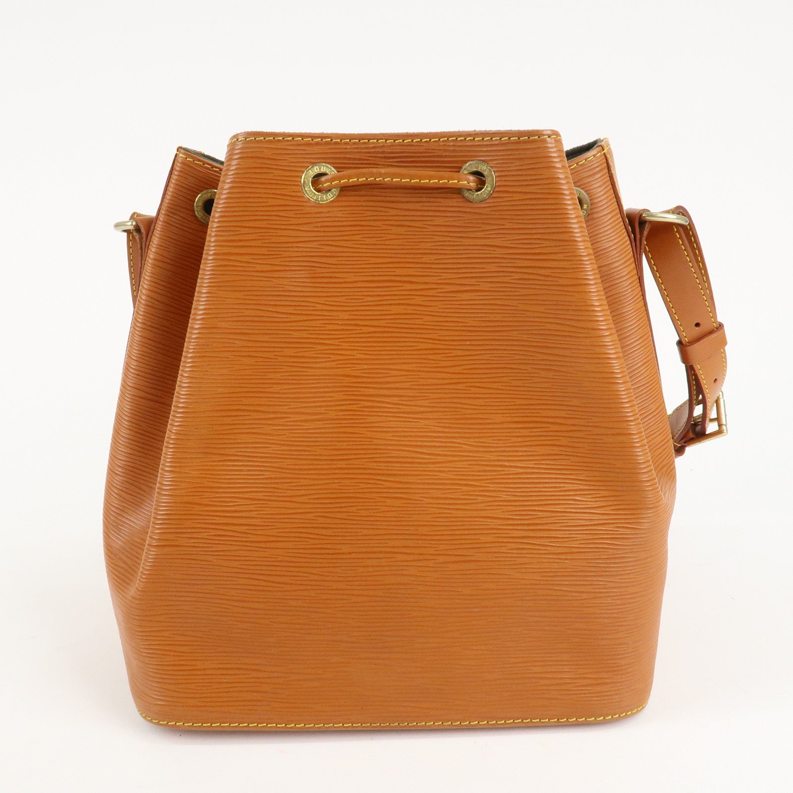 Louis Vuitton Epi Petit Noe Shoulder Bag Zipang Gold M44108 Used