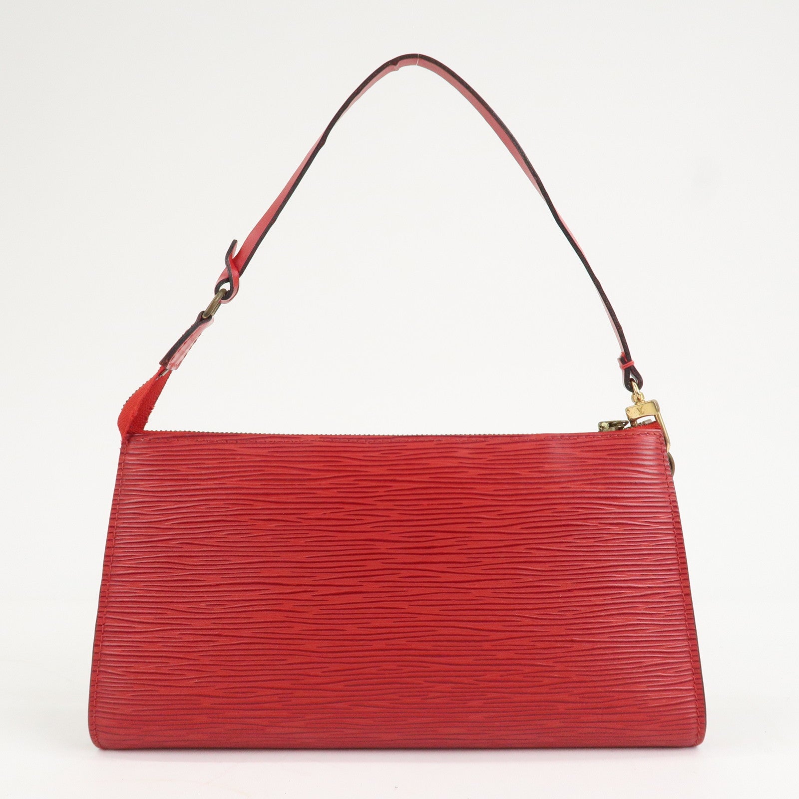Louis Vuitton Epi Pochette Accessoires Pouch Castilian Red M52947 Used