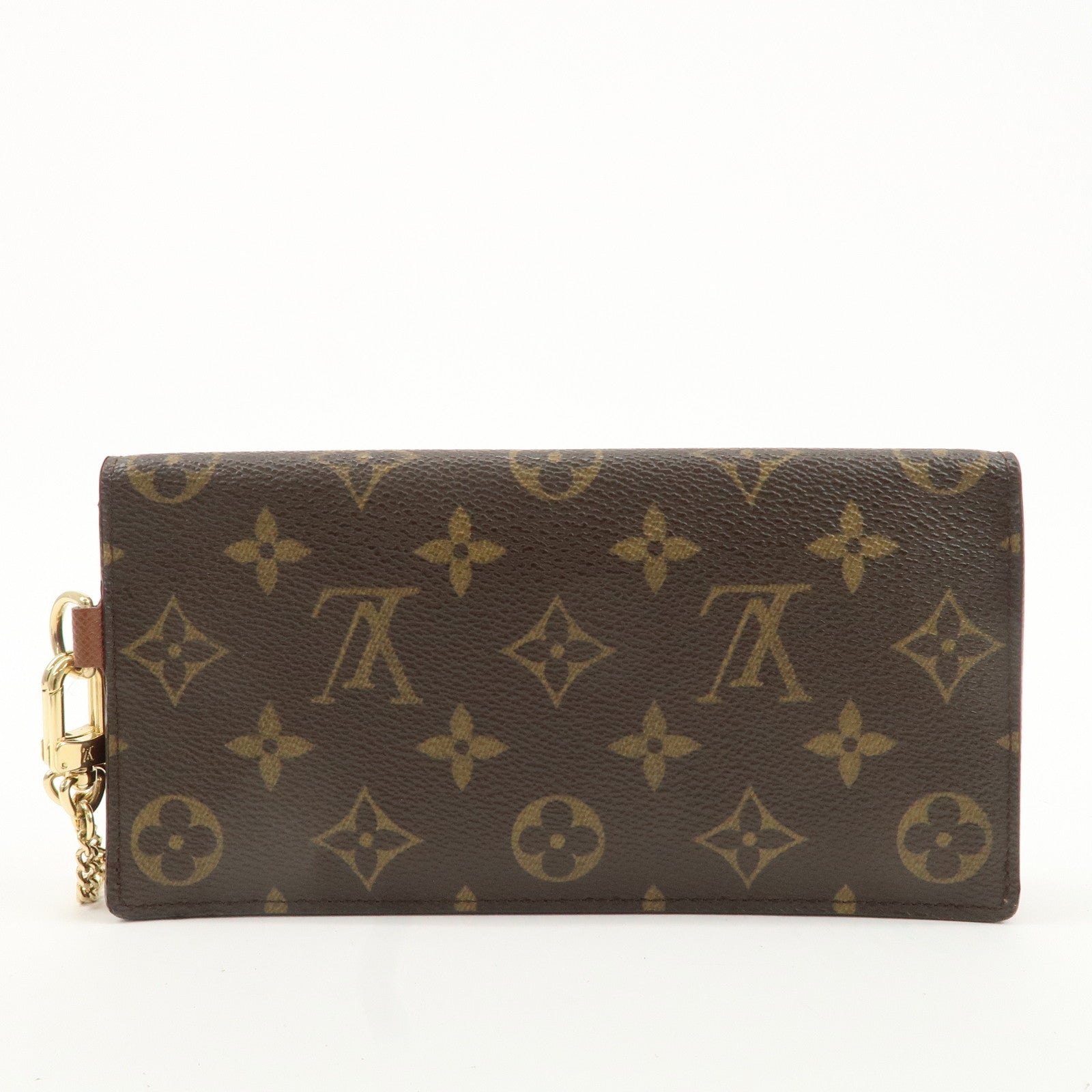 Louis Vuitton Monogram Portefeuille Accordeon Wallet M58008 Used