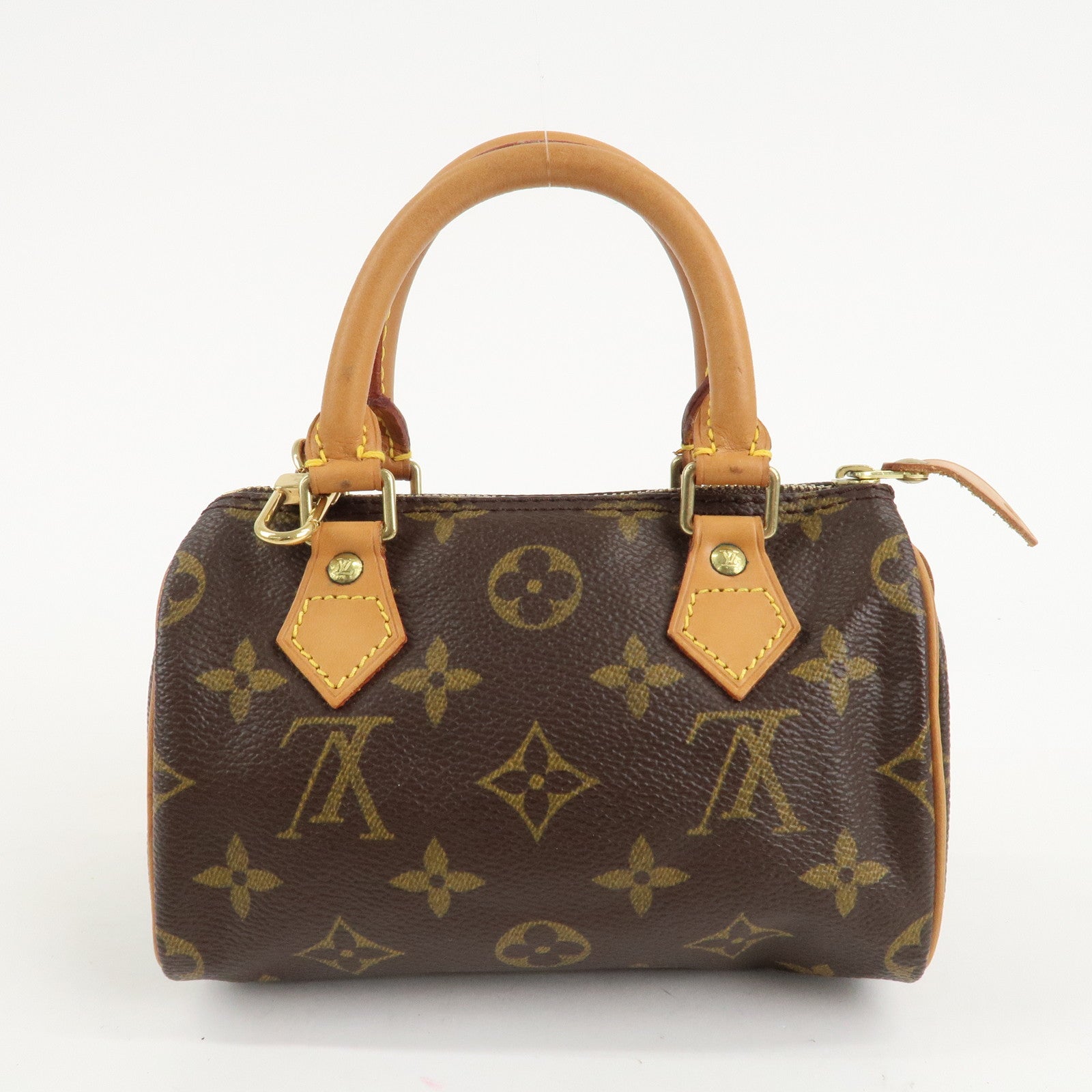 Louis Vuitton Monogram Mini Speedy & Strap M41534 J00145 Used