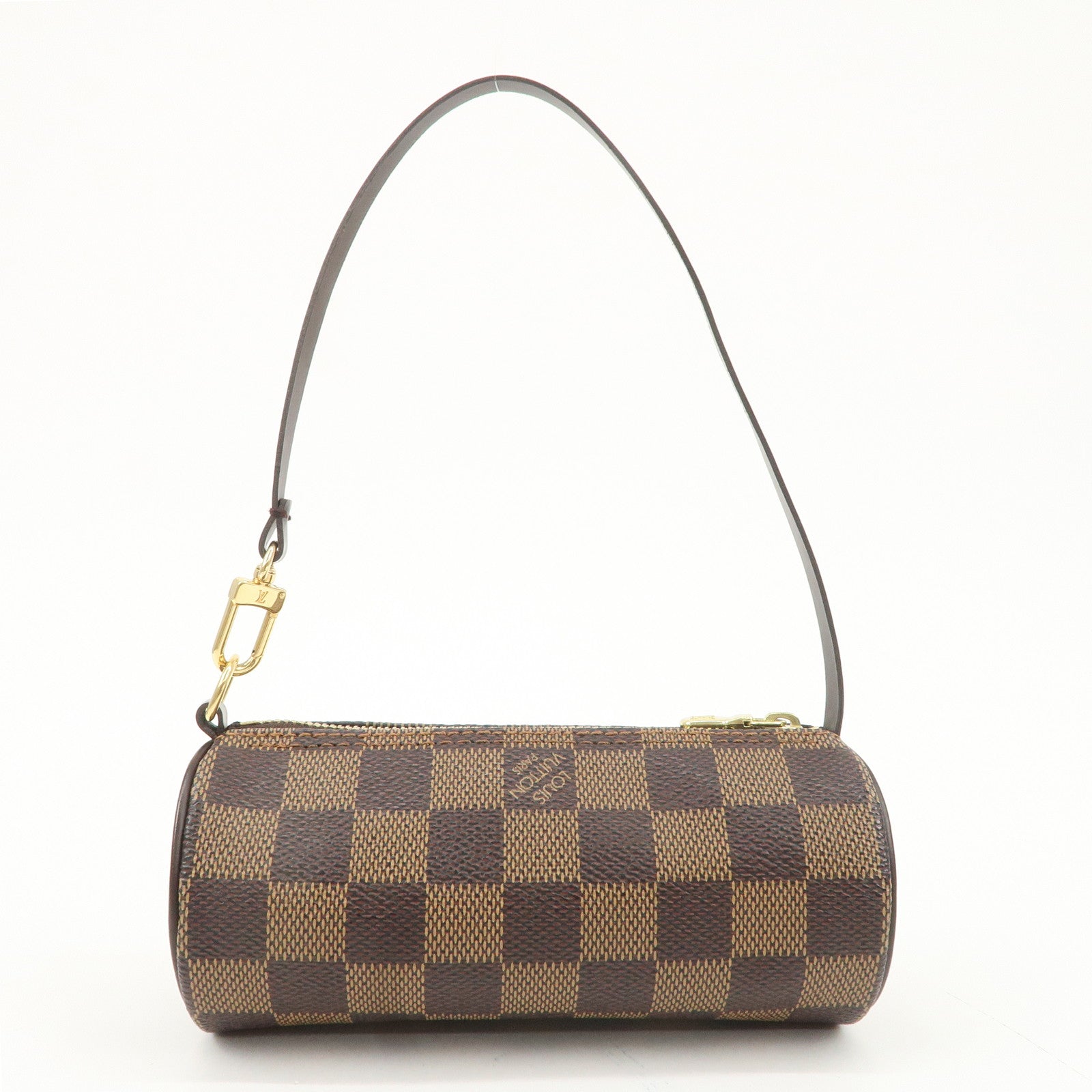 Louis Vuitton Damier Mini Pouch for Papillon Bag Brown Used
