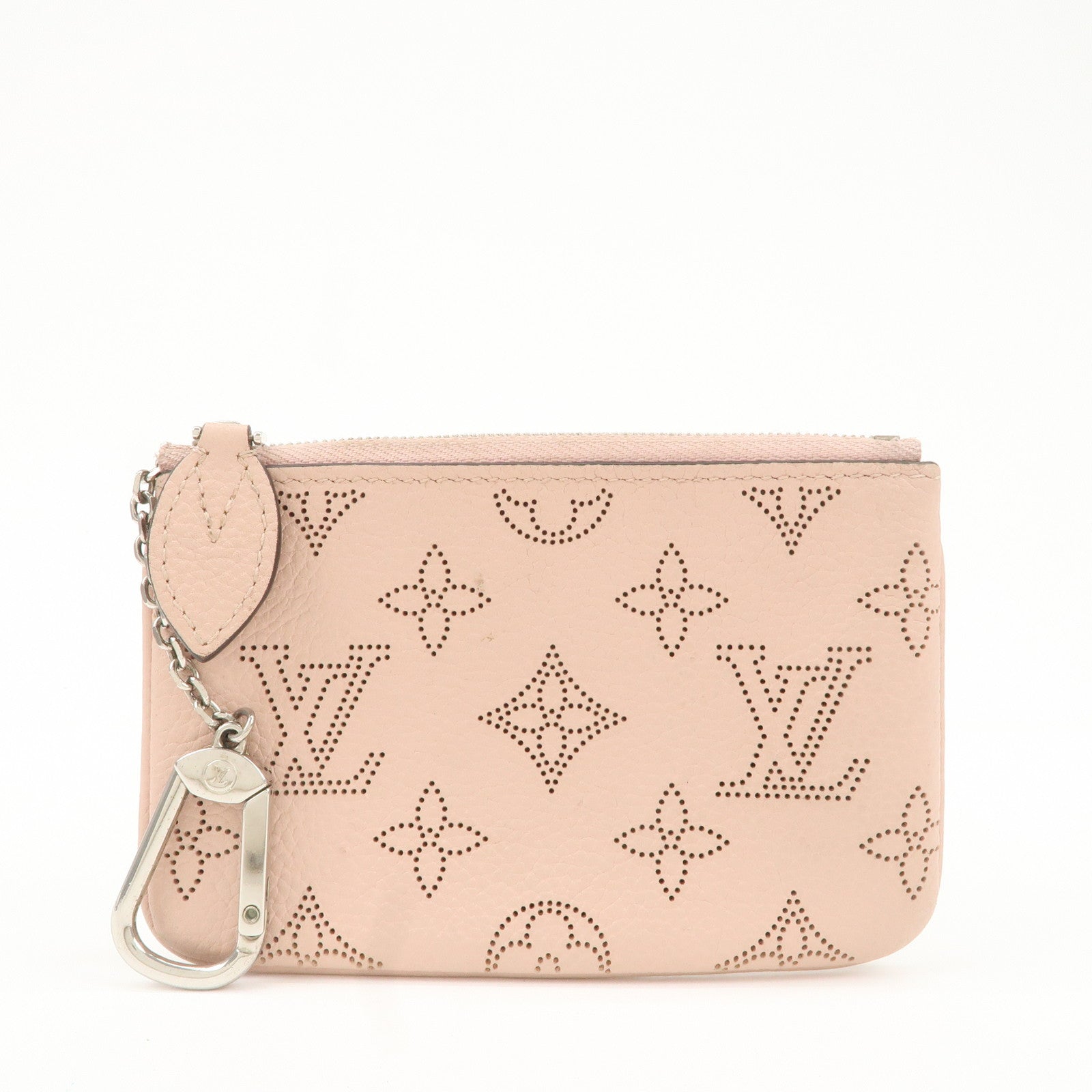 Louis Vuitton Monogram Mahina Pochette Cles Magnolia Pink M69508 Used