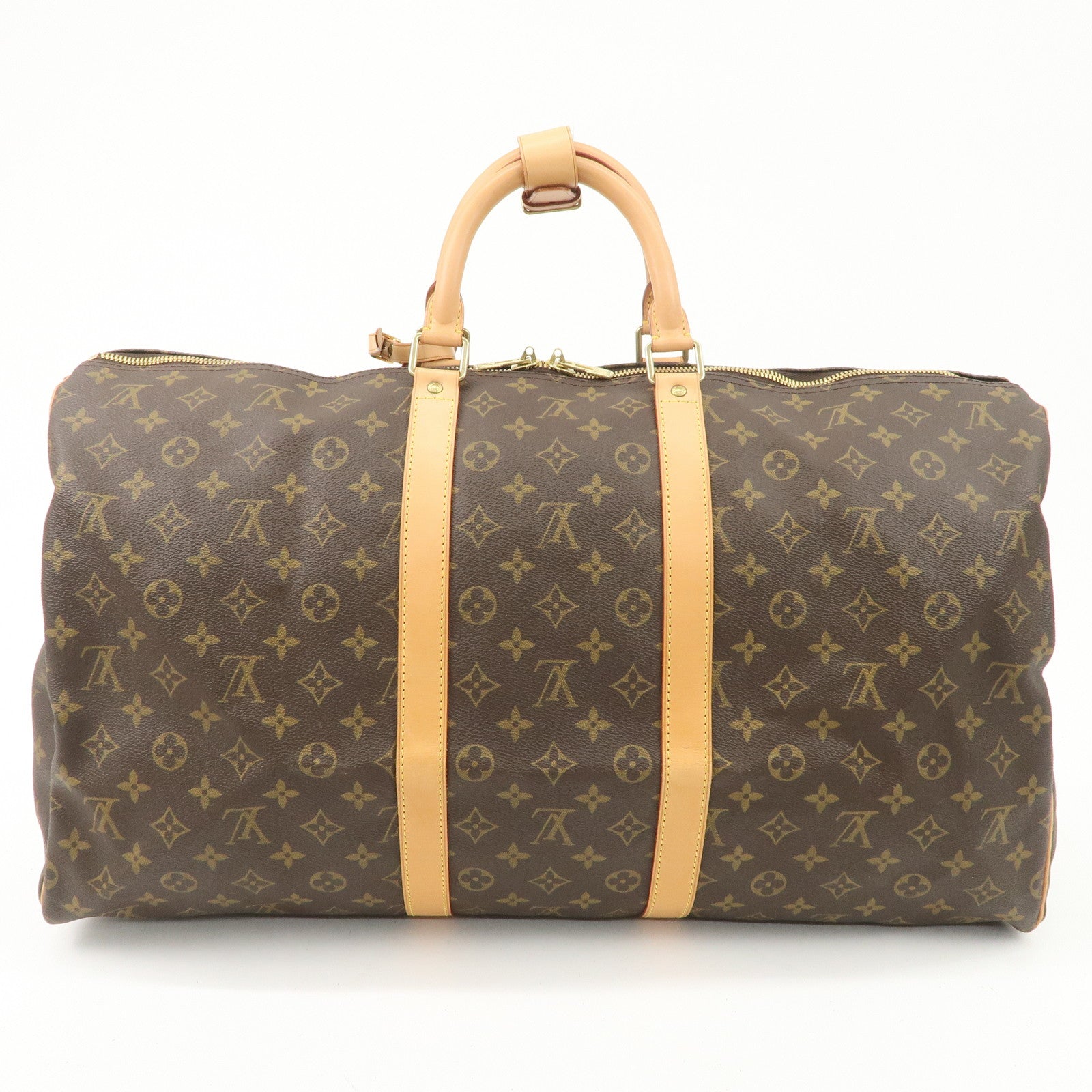 Louis Vuitton Monogram Keep All Bandouliere 55 Boston Bag M41414 Used
