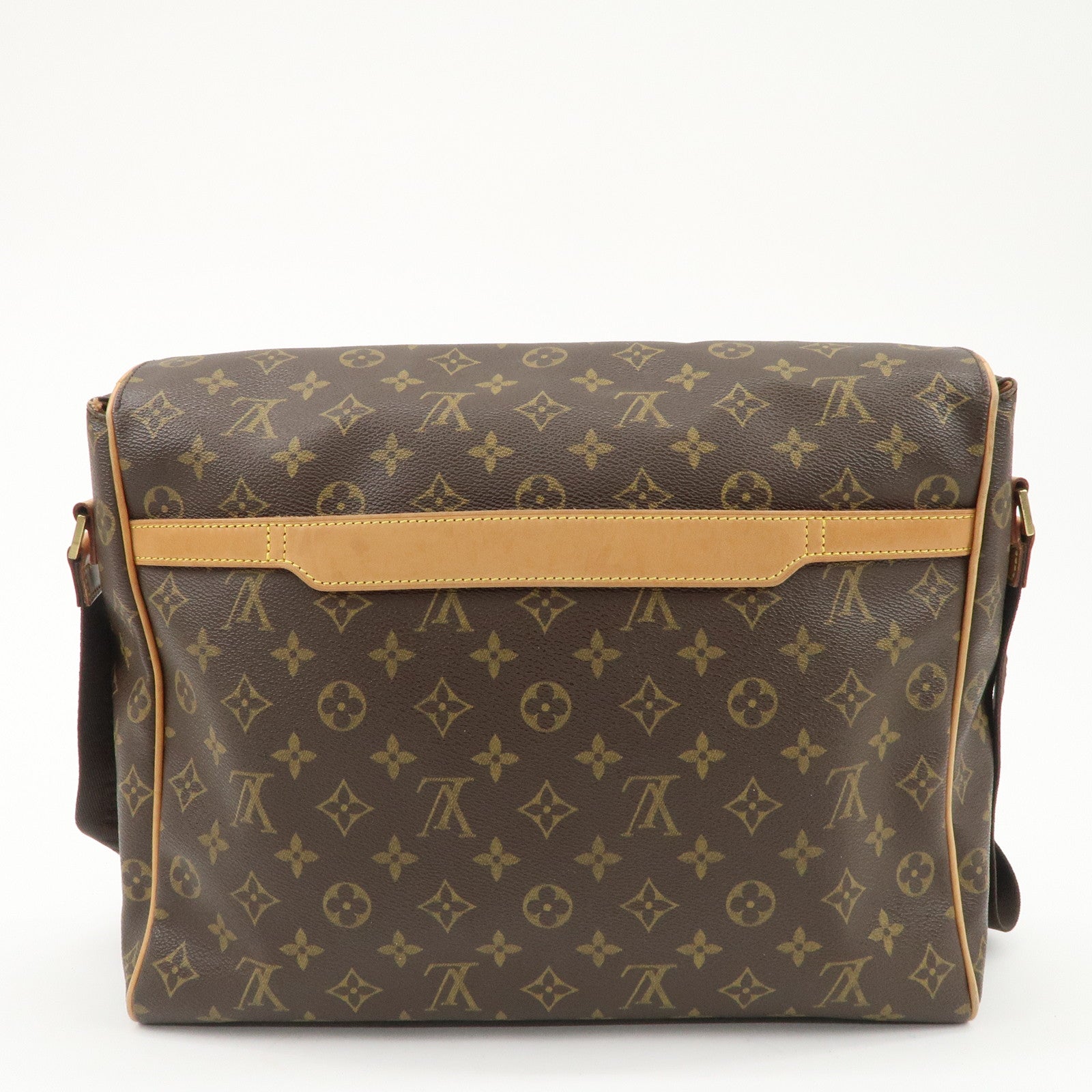 Louis Vuitton Monogram Abbesses Messenger Bag Brown M45257 Used