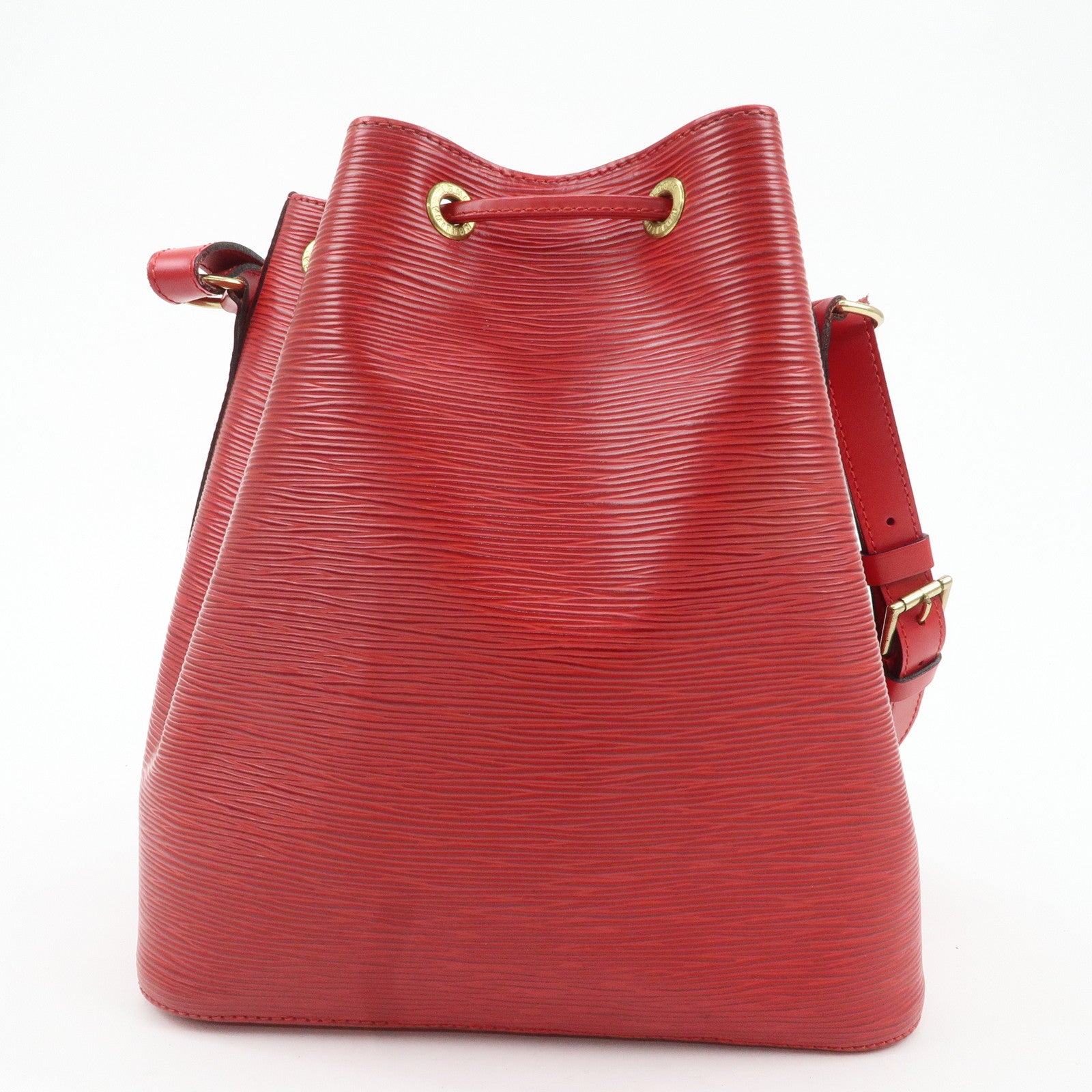 Louis Vuitton Epi Petit Noe Shoulder Bag Castilian Red M59017 Used