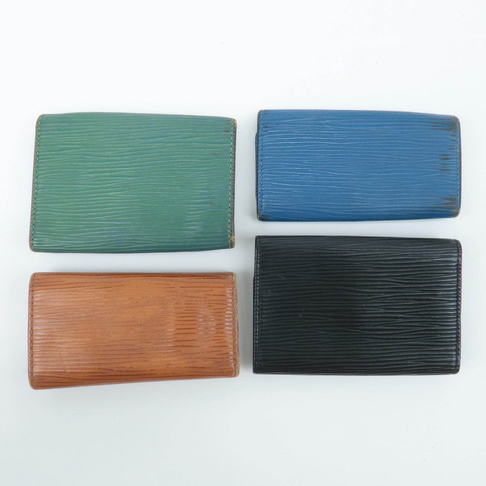 Louis Vuitton Epi Set of 4 Multicle Key Case M63814 M63825 M63823 Used