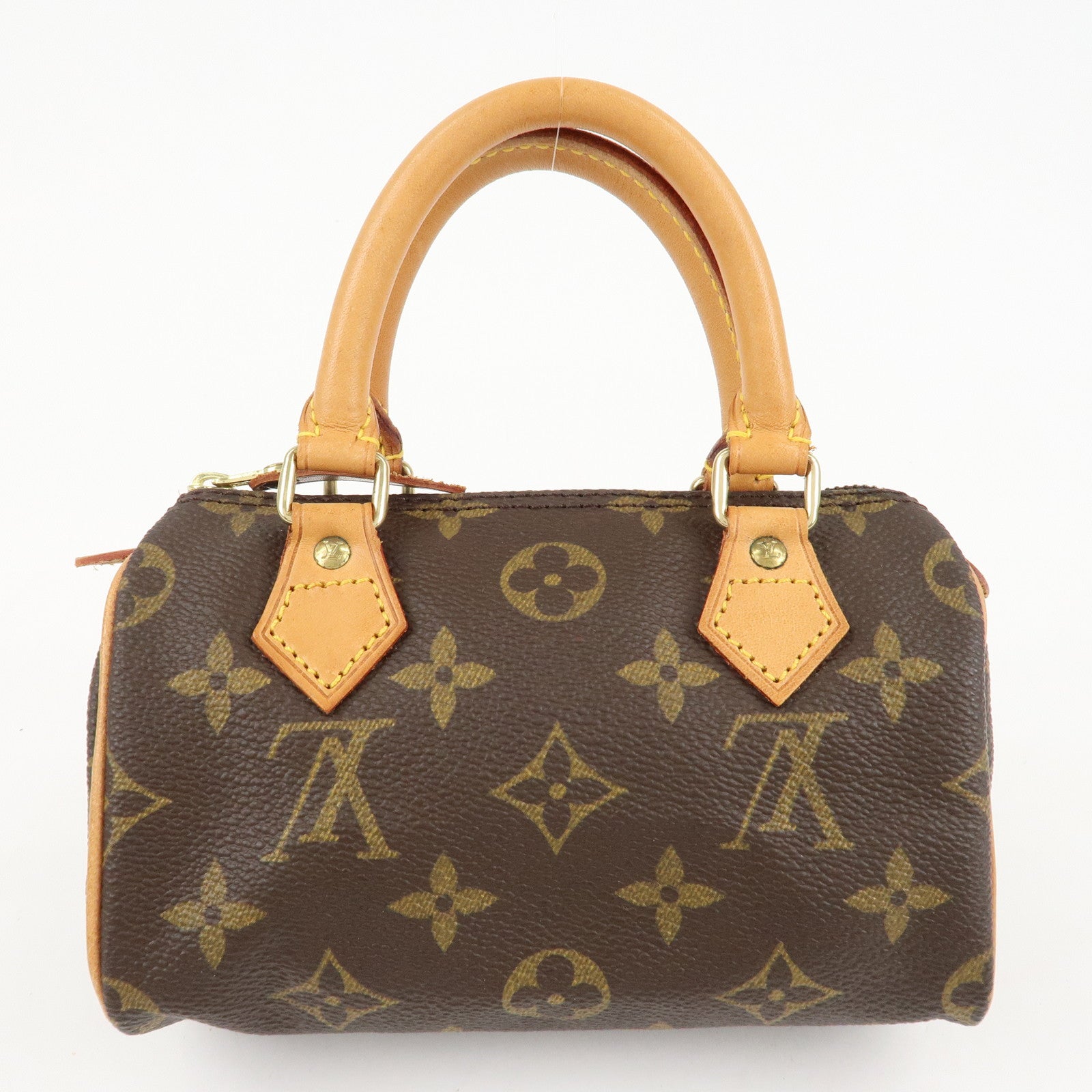 Louis Vuitton Monogram Mini Speedy & Strap M41534 J00145 Used