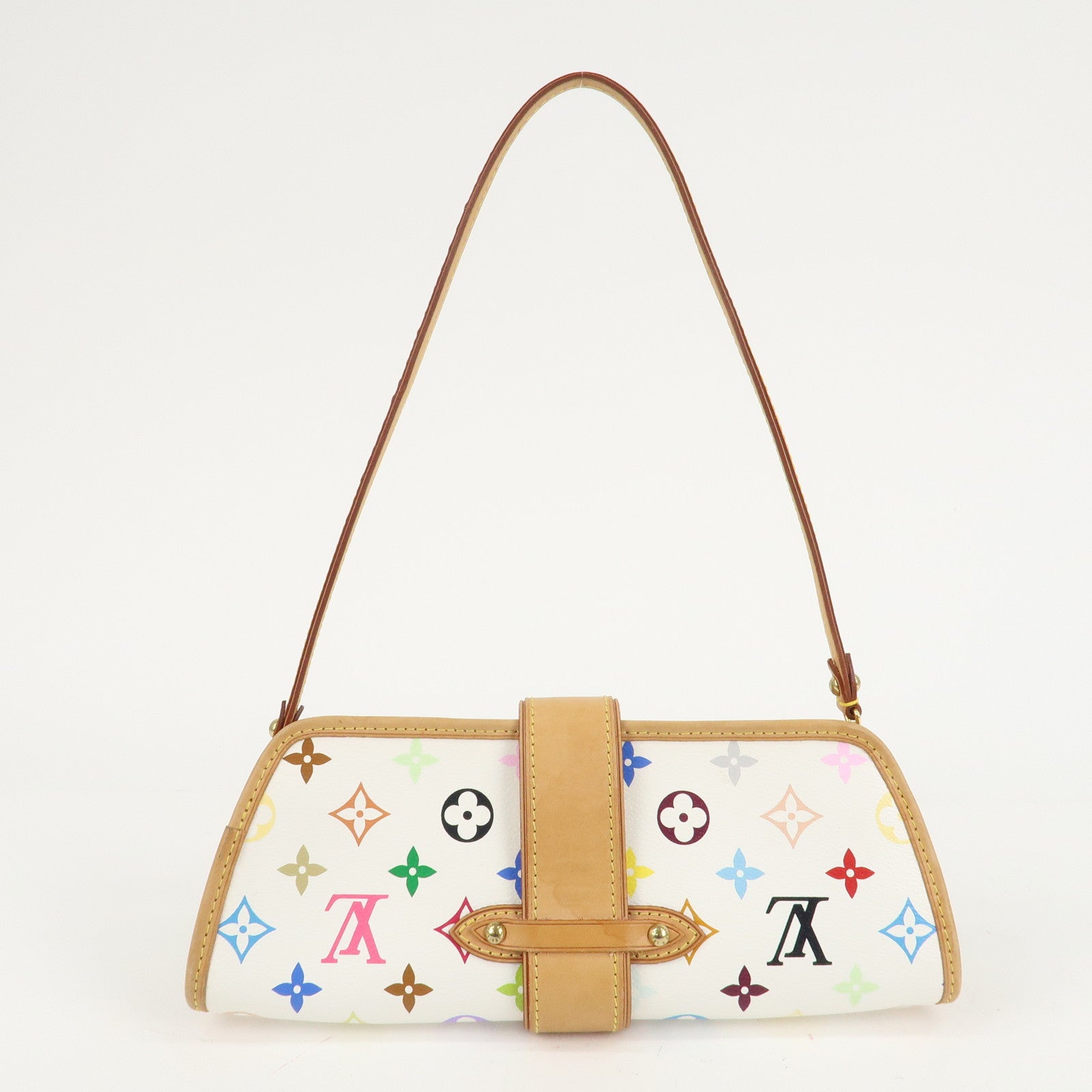 Louis Vuitton Monogram Multi Color Shirley Shoulder Bag M40049 Used