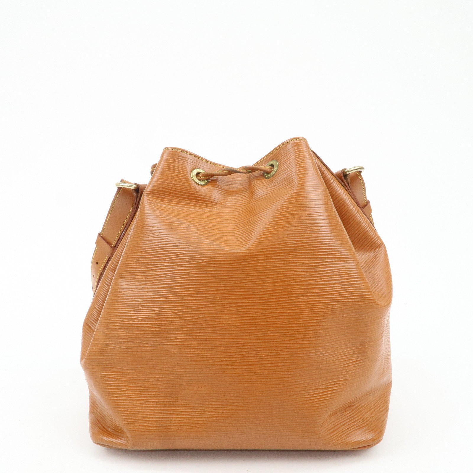 Louis Vuitton Epi Petit Noe Shoulder Bag Zipang Gold M44108 Used