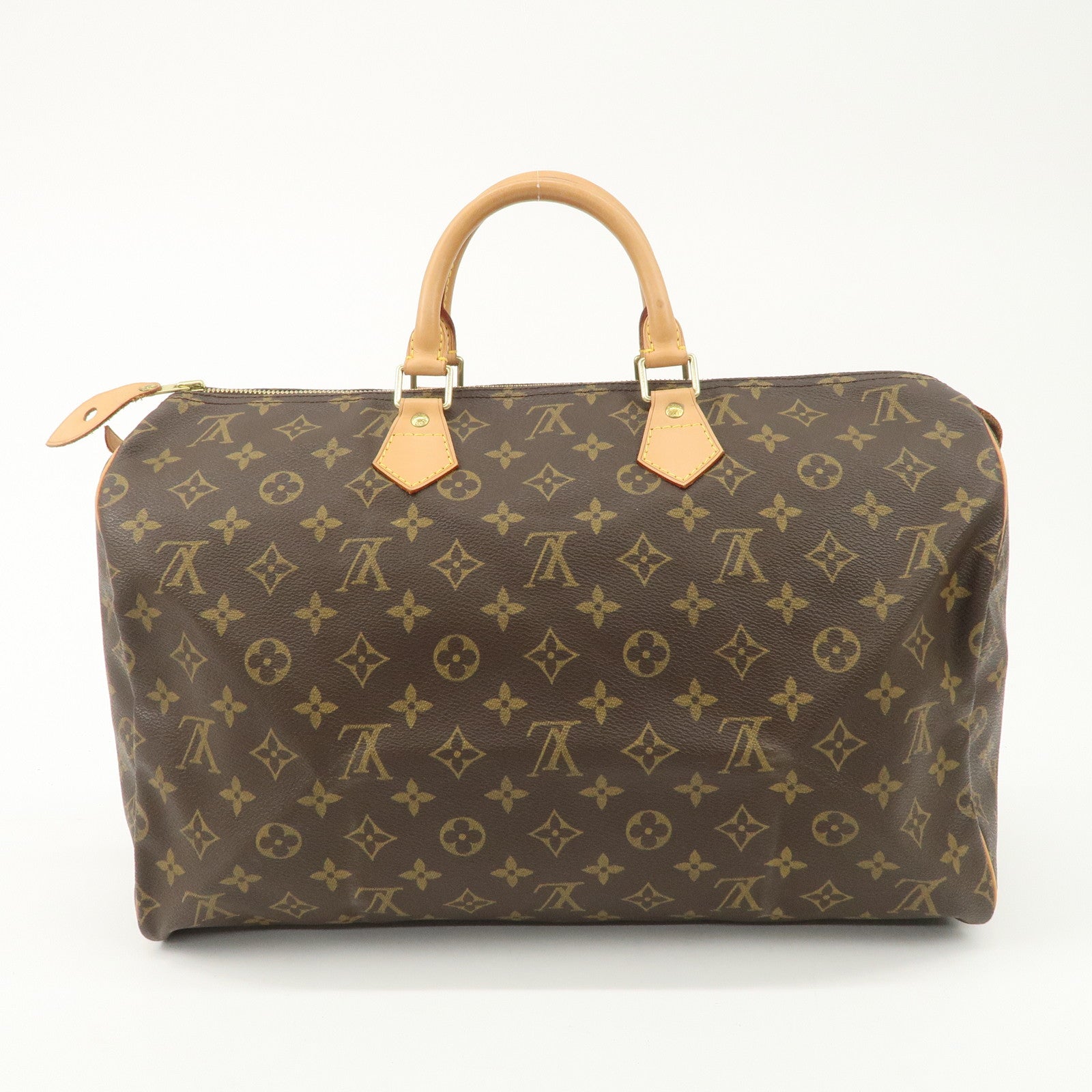 Louis Vuitton Monogram Speedy 40 Hand Bag Boston Bag M41522 Used