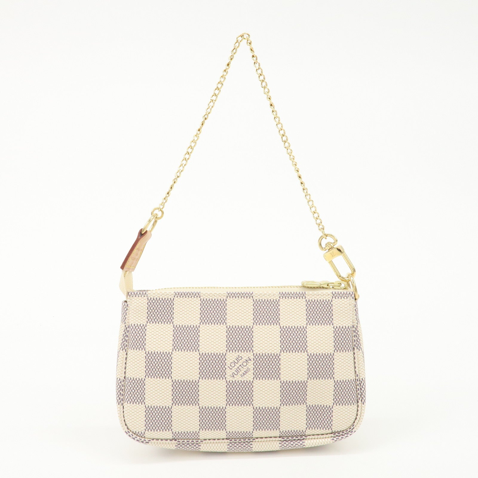 Louis Vuitton Damier Azur Mini Pochette Accessoires Pouch N58010 Used