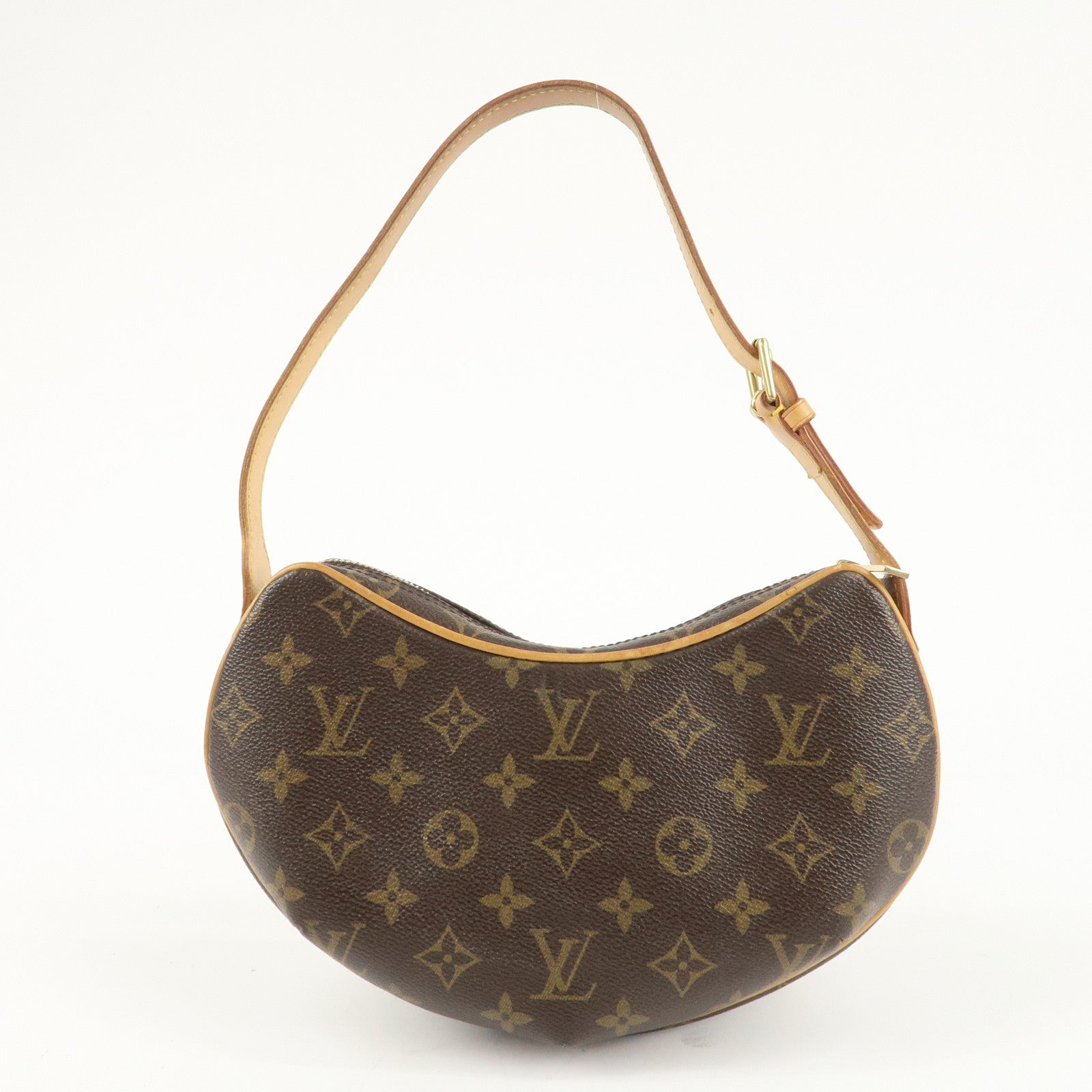 Louis Vuitton Monogram Pochette Croissant Shoulder Bag M51510 Used