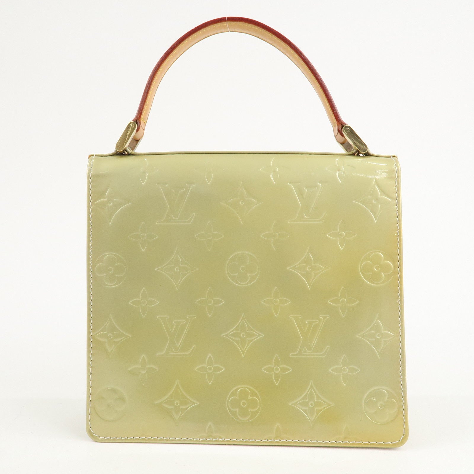 Louis Vuitton Monogram Vernis Spring Street Hand Bag M91029 Used