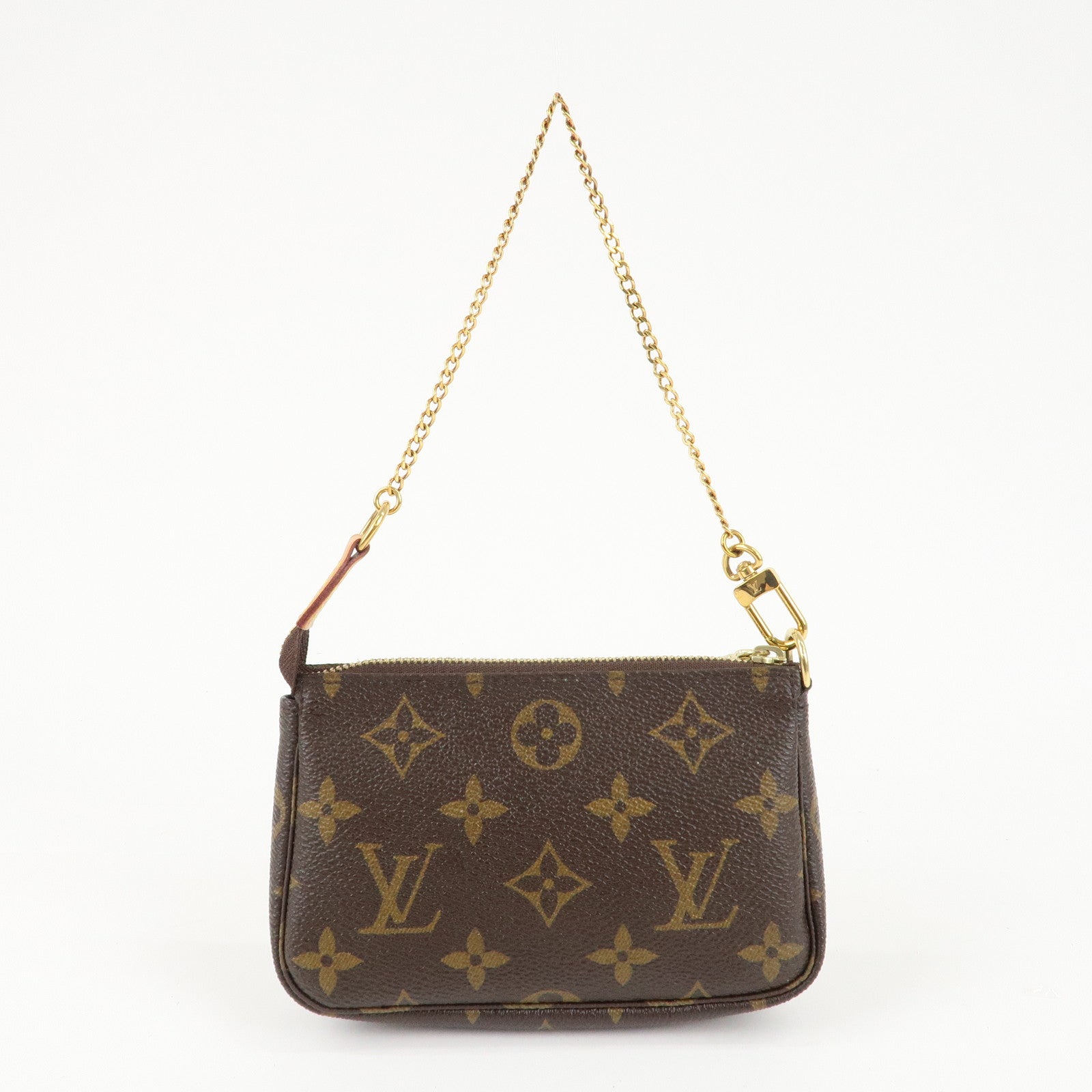 Louis Vuitton Monogram Mini Pochette Accessoires Pouch M58009 Used