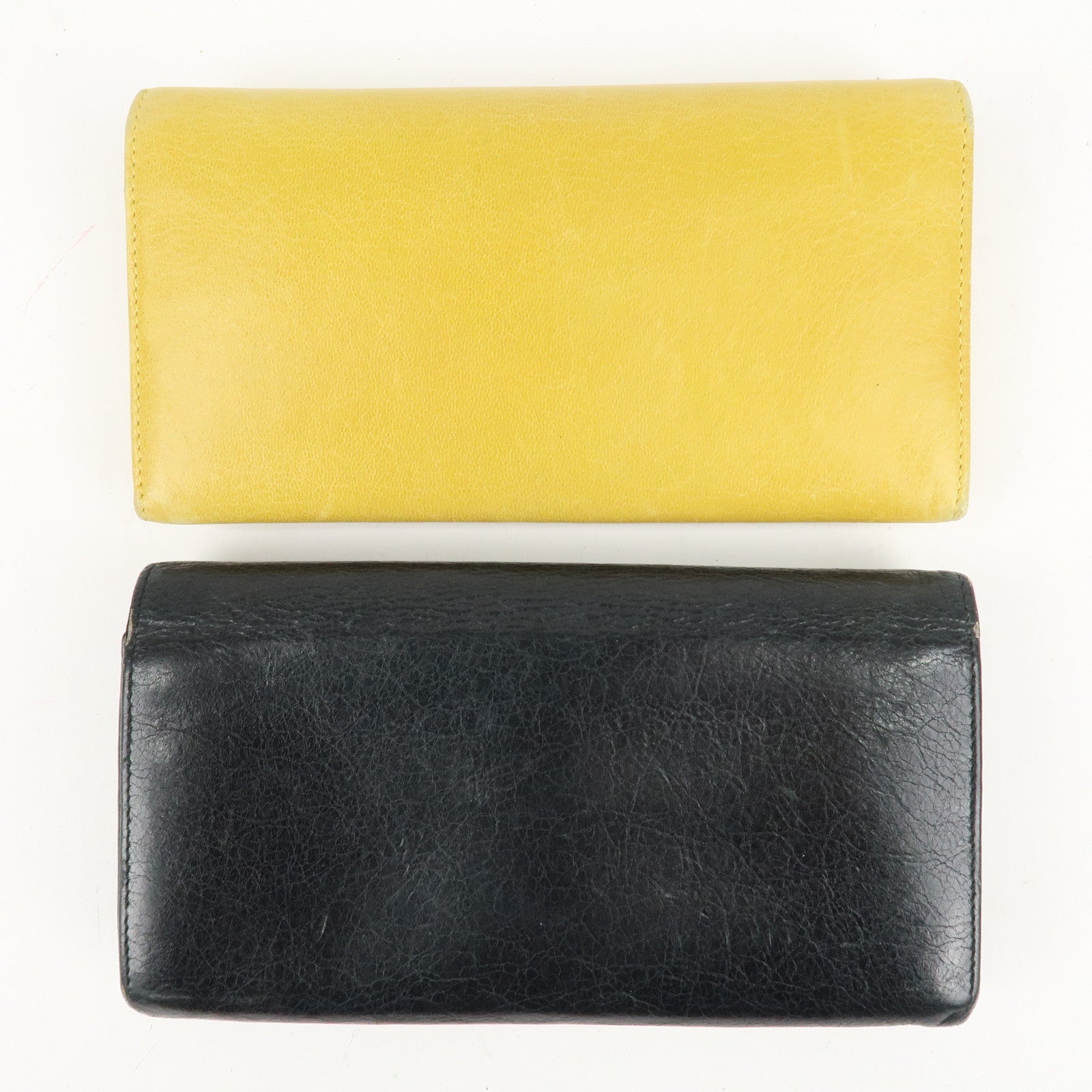 BALENCIAGA Giant Set of 2 Long Wallet 233599 253054 Used