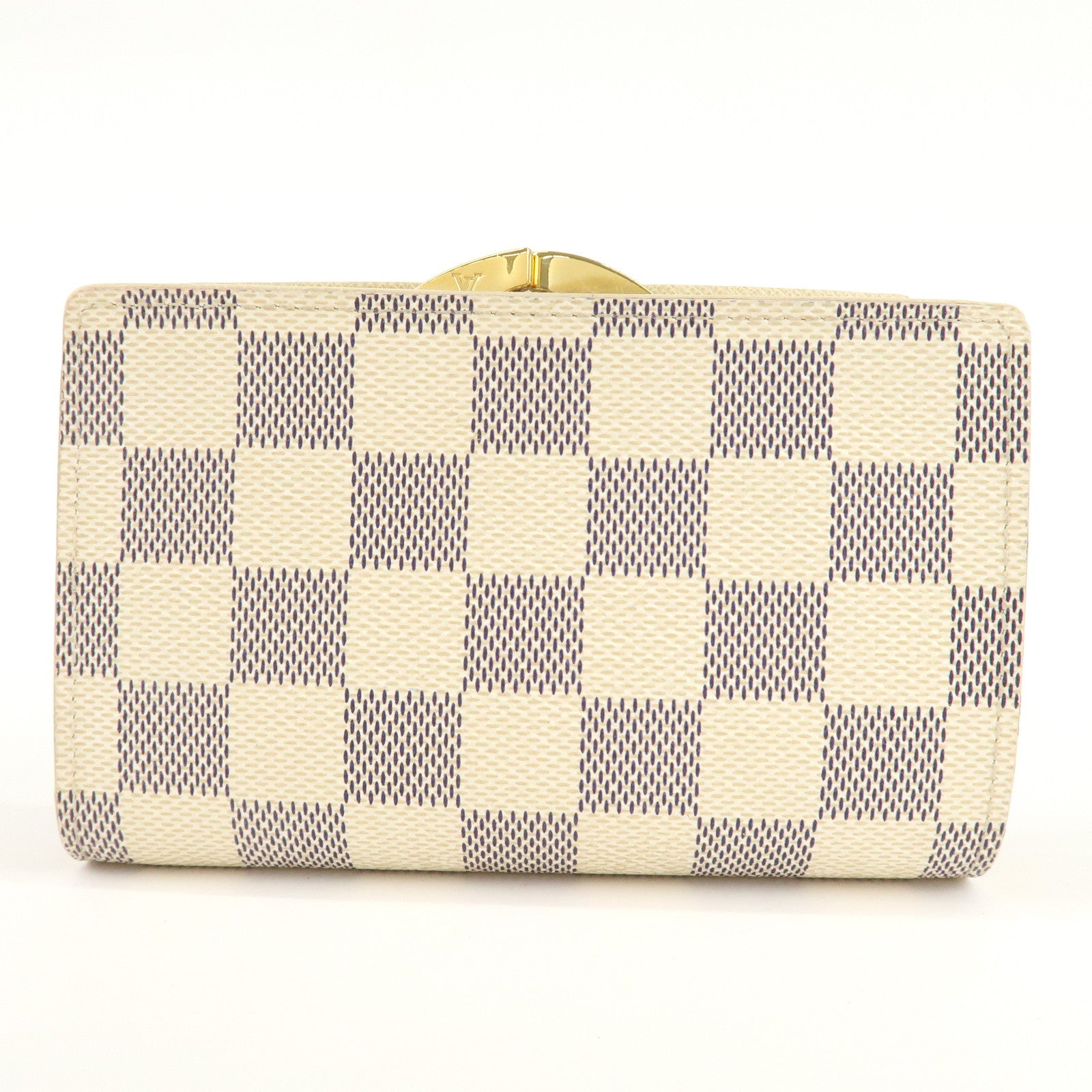 Louis Vuitton Damier Azur Portefeuille Viennois Wallet N61676 Used