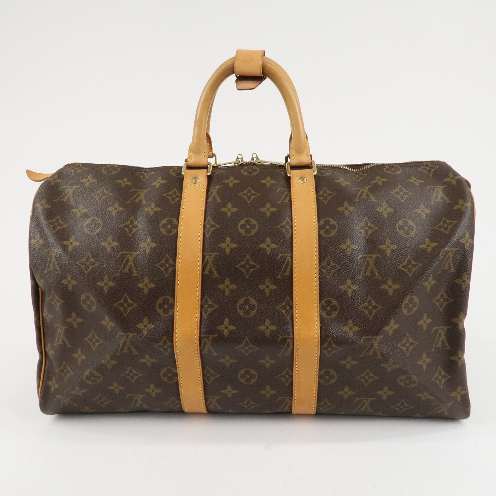 Louis Vuitton Monogram Keep All 45 Boston Bag M41428 Used